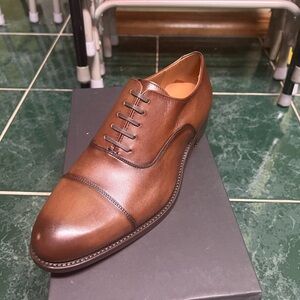 Thursday Boots Co. Men’s Chairman Leather Dress Shoes - Size 10.5 - Cinnamon